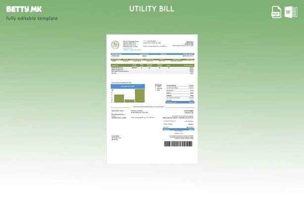 Модерен стил САД Флорида Град Пемброк Пајнс Утилити Одделот за комунални сметки 